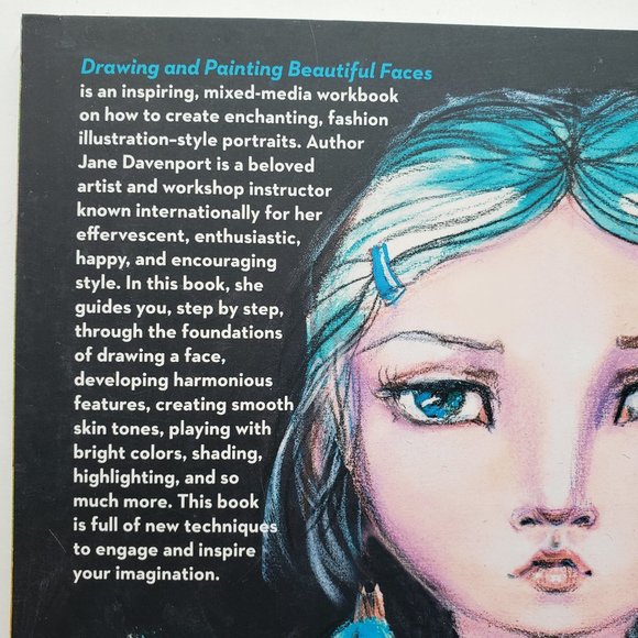 NWT Drawing and Painting Beautiful Faces with Jane Davenport. - Picture 3 of 7